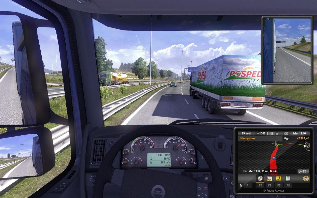 Euro Truck simulator 2 gra 2