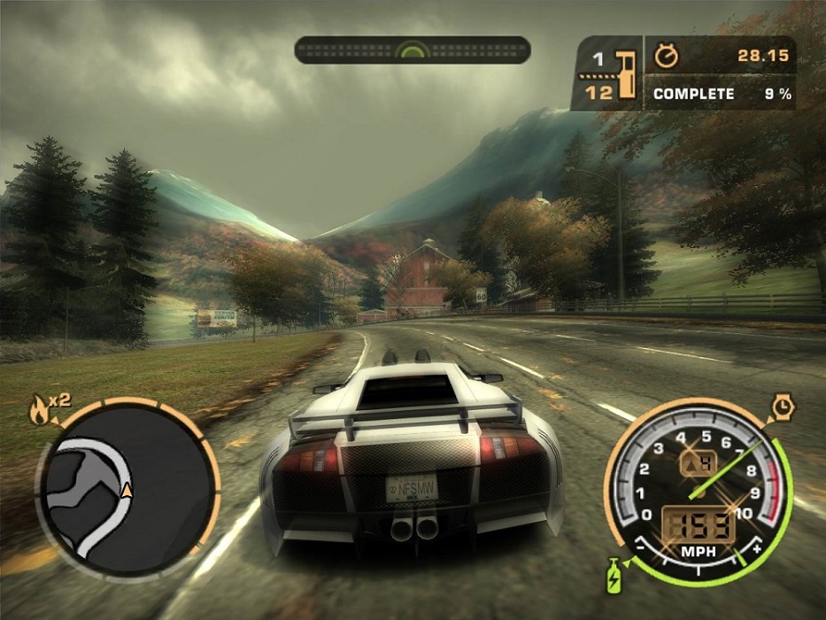 Need for Speed Most Wanted gra 2